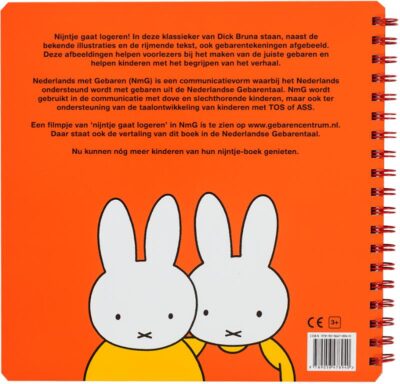 Nijntje gaat logeren met gebaren - Dick Bruna - Afbeelding 2