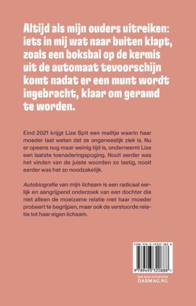 Autobiografie van mijn lichaam - Lize Spit - Afbeelding 2