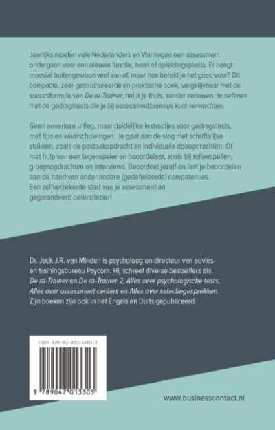 De Assessment Trainer - Jack J.R. van Minden - Afbeelding 2