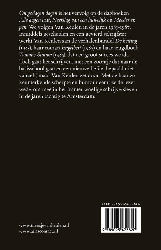 Omgeslagen dagen - Mensje van Keulen - Afbeelding 2